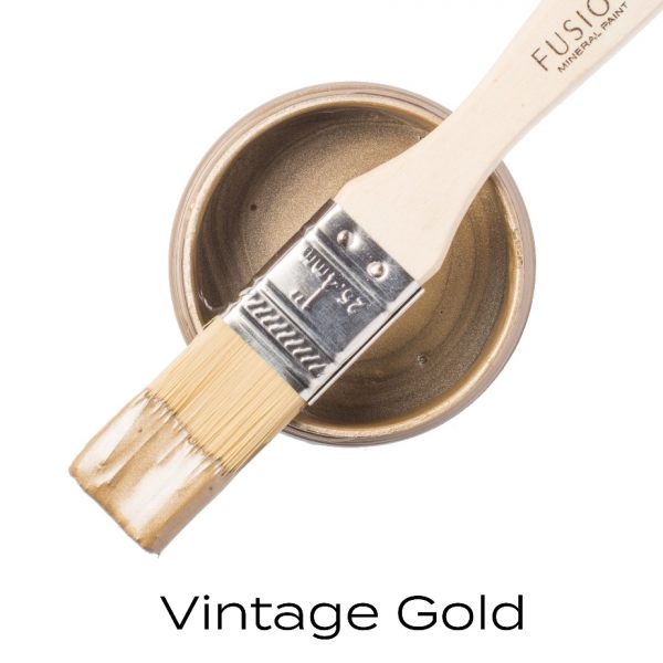 vintage gold metallic paint