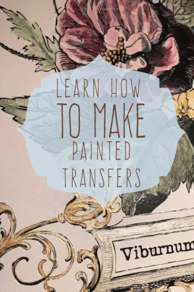 Make Instant Art by Applying an IOD Transfer to an Old Window Pane