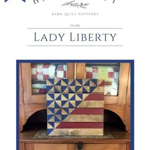 Lady Liberty barn quilt pattern