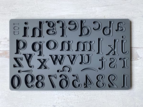 Harper alphabet mould