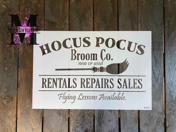 Hocus Pocus stencil