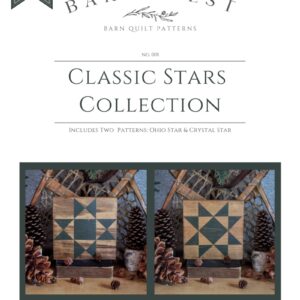 Classic Star barn quilt pattern