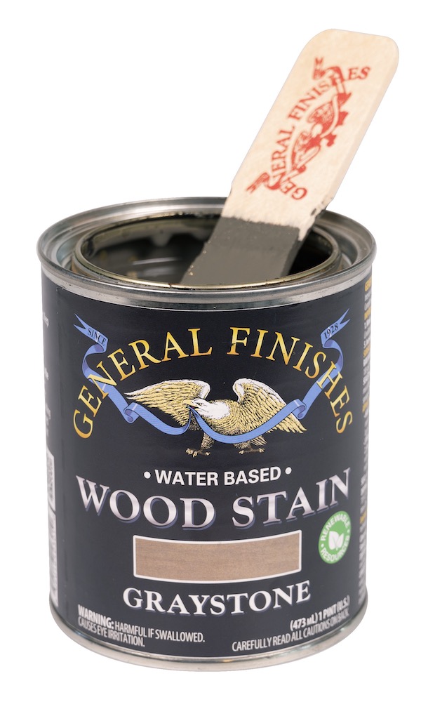 gf product WATER BASED WOOD STAIN graystone PINT STICK 1000PX general finishes 20210510 General Finishes Water Based Stain