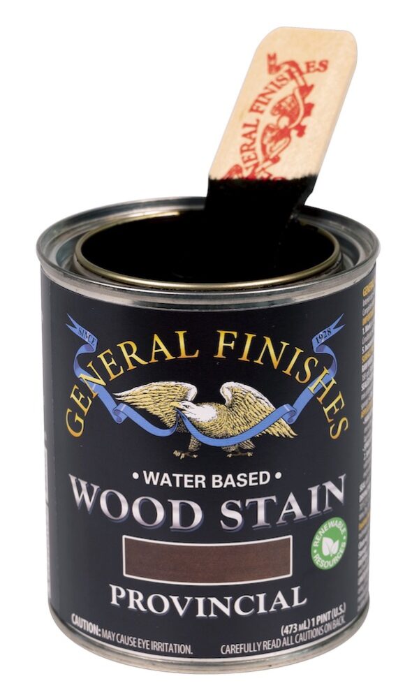 gf product WATER BASED WOOD STAIN provincial PINT STICK 1000PX general finishes 20210510 General Finishes Water Based Stain