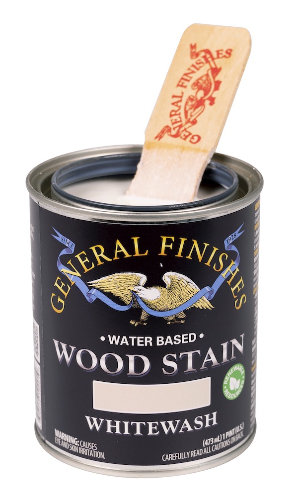 gf product WATER BASED WOOD STAIN whitewash PINT STICK 1000PX general finishes 20210510 General Finishes Water Based Stain