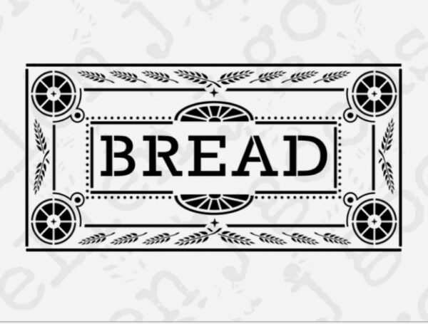 Bread Box stencil