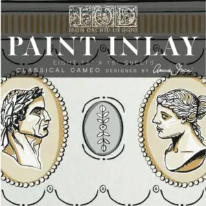 classical cameo IOD paint inlay