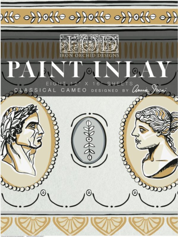 classical cameo IOD paint inlay