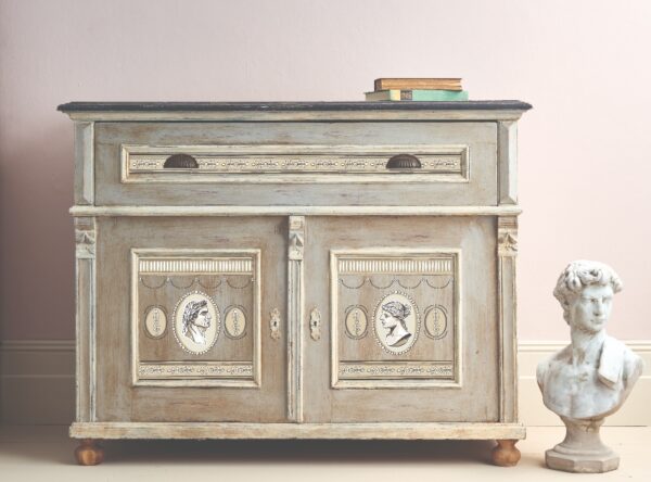 WAnnie Sloan Interiors Ltd Rustic Sideboard Classical Cameo IOD Paint Inlay