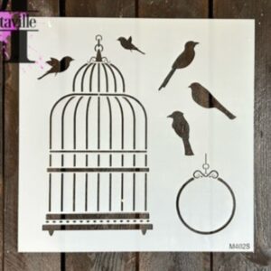 birdcage stencil