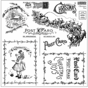 Christmas Post IOD Stamp