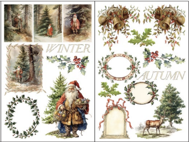 Santa's Hollow IOD Transfer *RETIRED* 3 Santa's Hollow IOD Transfer *RETIRED* - Image 3