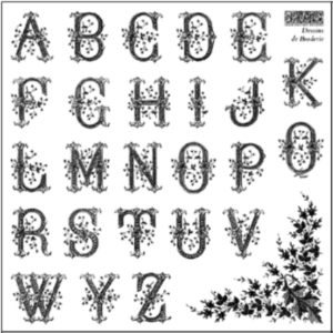 Dessins De Broderie IOD Stamp